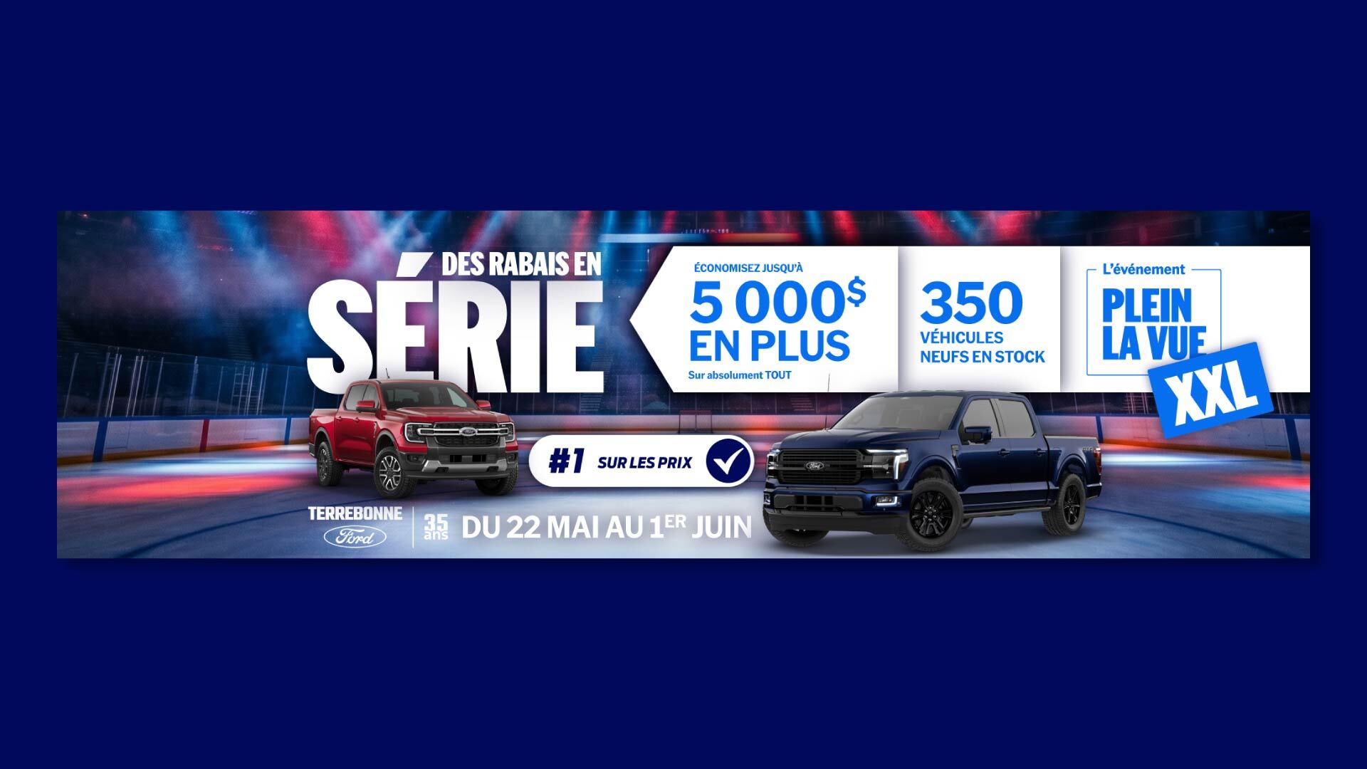 Bannière web | Rabais Série | Terrebonne Ford